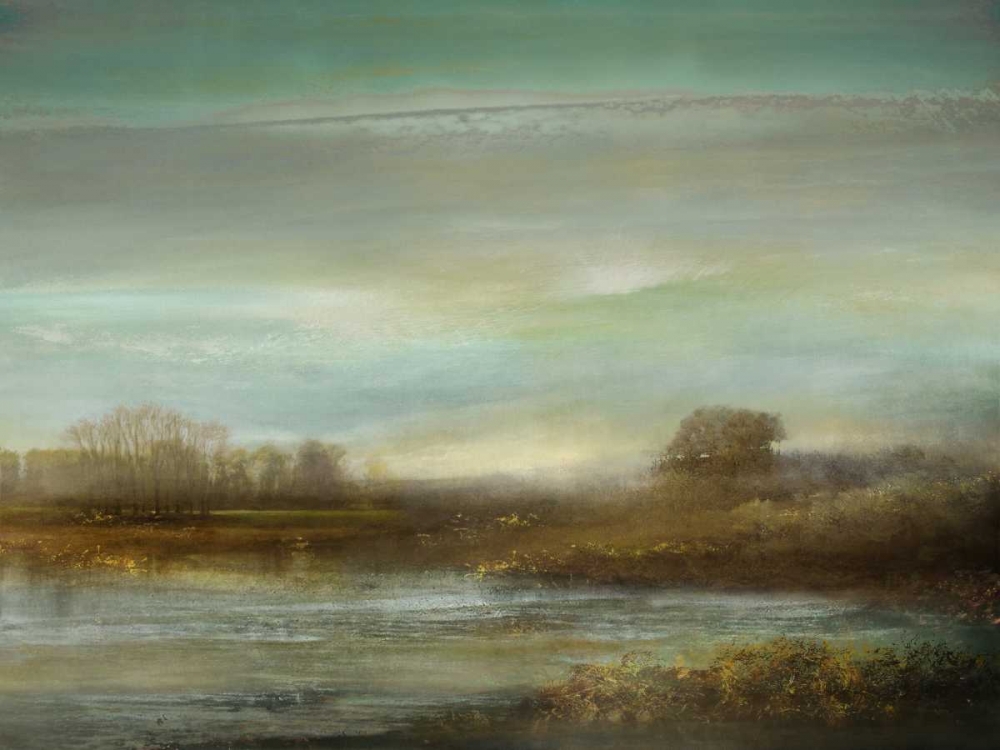 Mist on the Pond art print by Kelly Corbin for $57.95 CAD