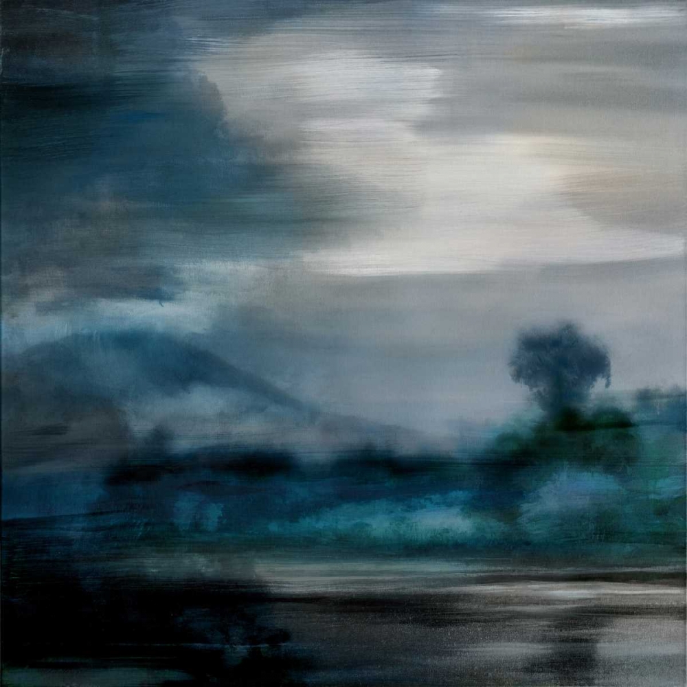 Cerulean Dawn I art print by Kelly Corbin for $57.95 CAD