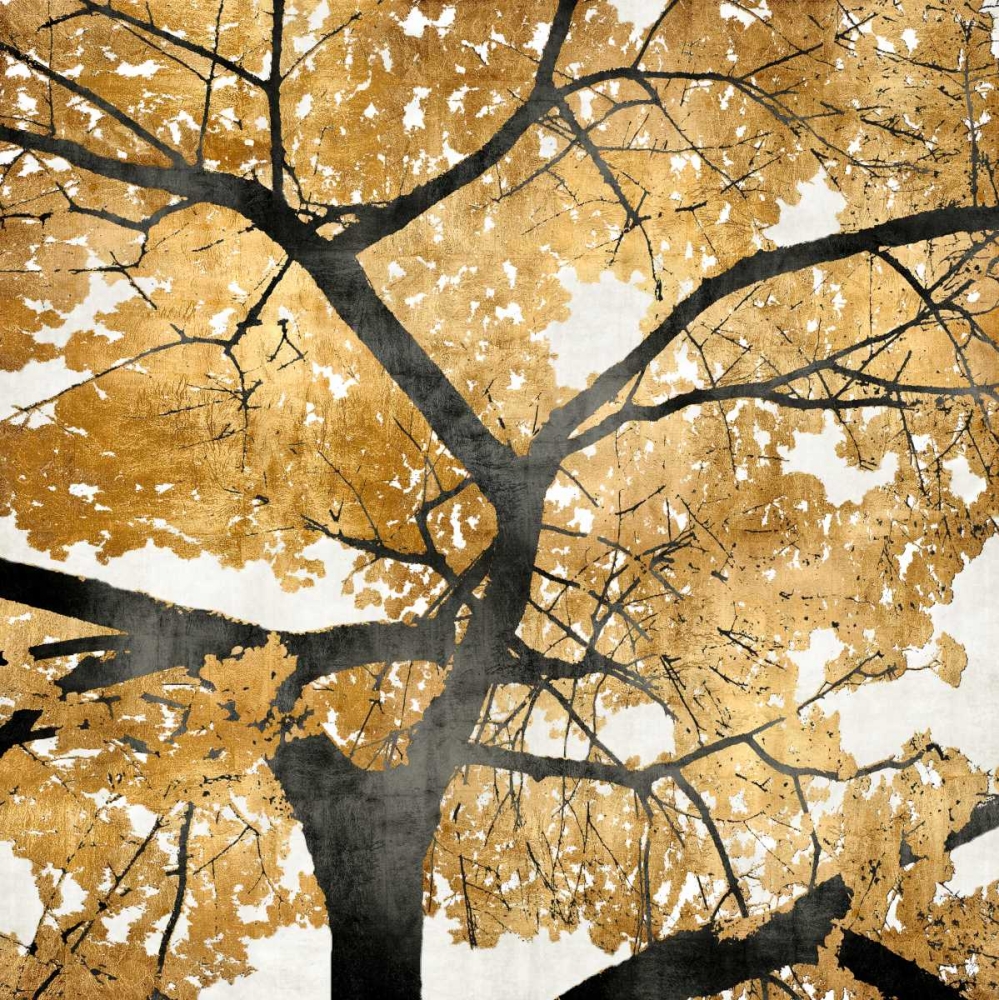 Golden Leaves art print by Kate Bennett for $57.95 CAD