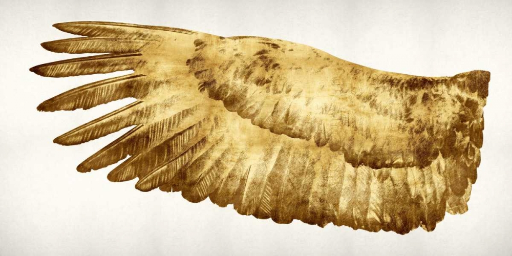 Golden Wing I art print by Kate Bennett for $57.95 CAD