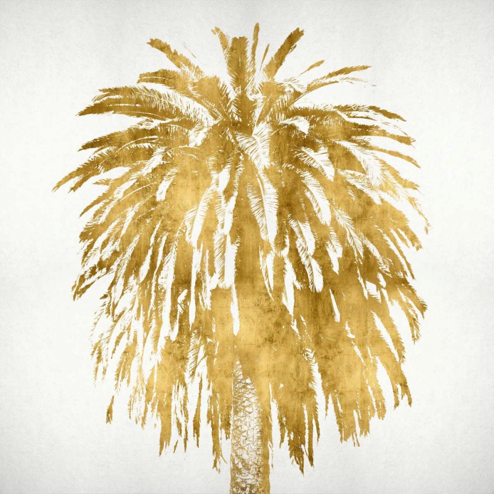 Palms In Gold III art print by Kate Bennett for $57.95 CAD