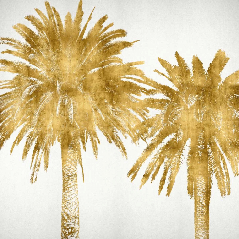 Palms In Gold IV art print by Kate Bennett for $57.95 CAD