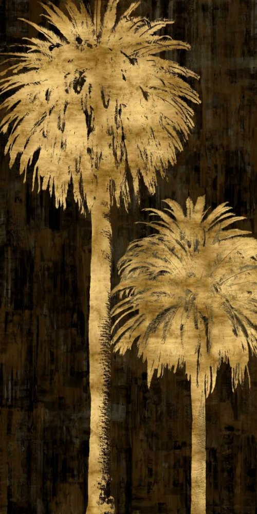 Golden Palms Panel I art print by Kate Bennett for $57.95 CAD