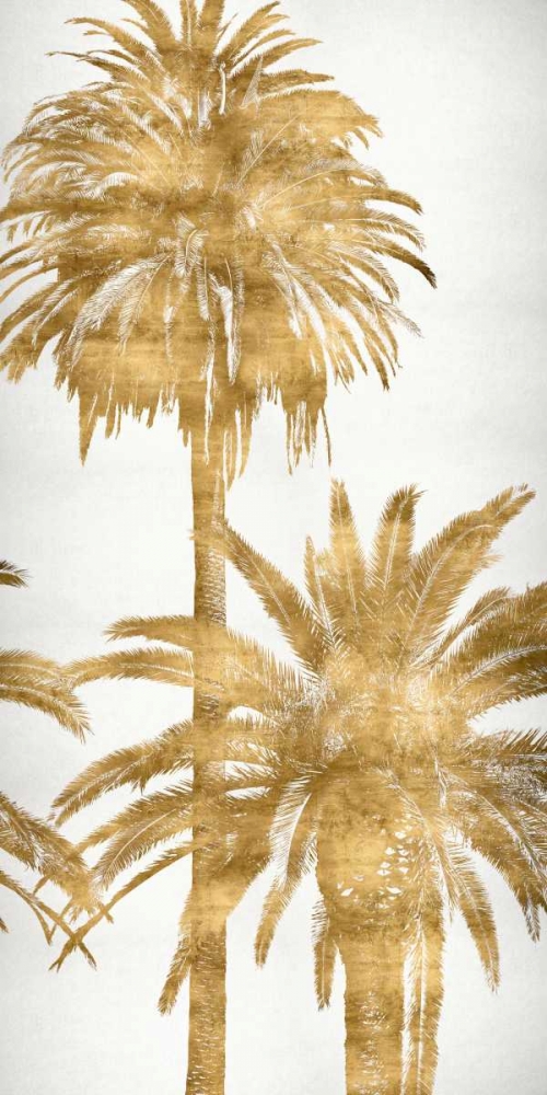 Golden Palms Panel IV art print by Kate Bennett for $57.95 CAD