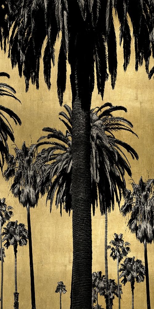 Palms with Gold II art print by Kate Bennett for $57.95 CAD