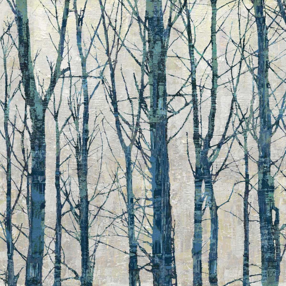 Through The Trees - Blue II art print by Kyle Webster for $57.95 CAD