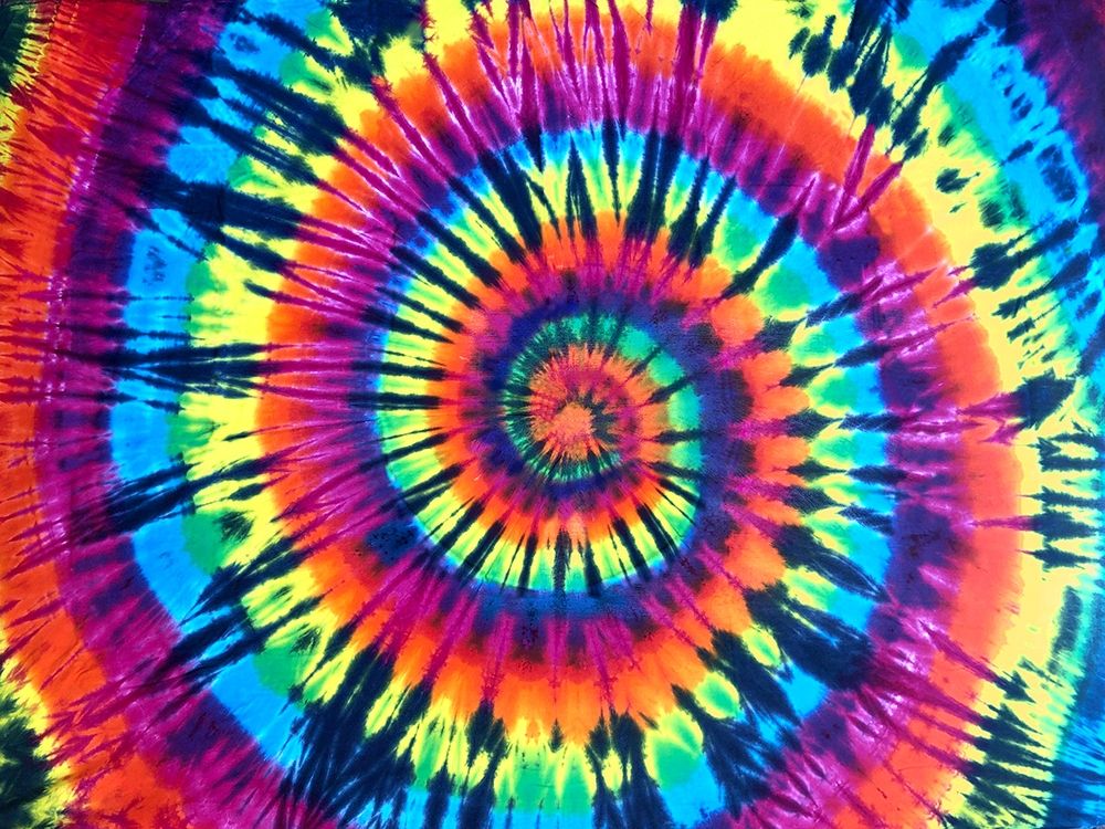 Tie Dye Rainbow art print by Molly Kearns for $57.95 CAD