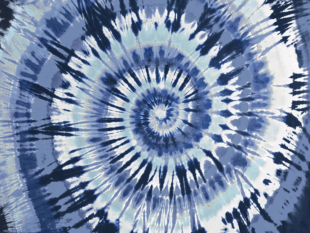 Tie Dye Blue art print by Molly Kearns for $57.95 CAD