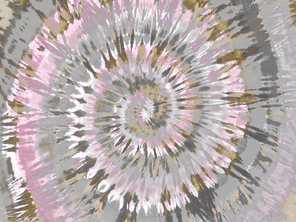 Tie Dye Blush Pink art print by Molly Kearns for $57.95 CAD