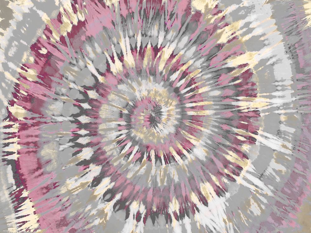 Tie Dye Pink art print by Molly Kearns for $57.95 CAD