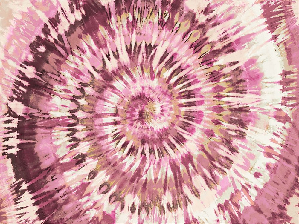 Tie Dye Pink II art print by Molly Kearns for $57.95 CAD