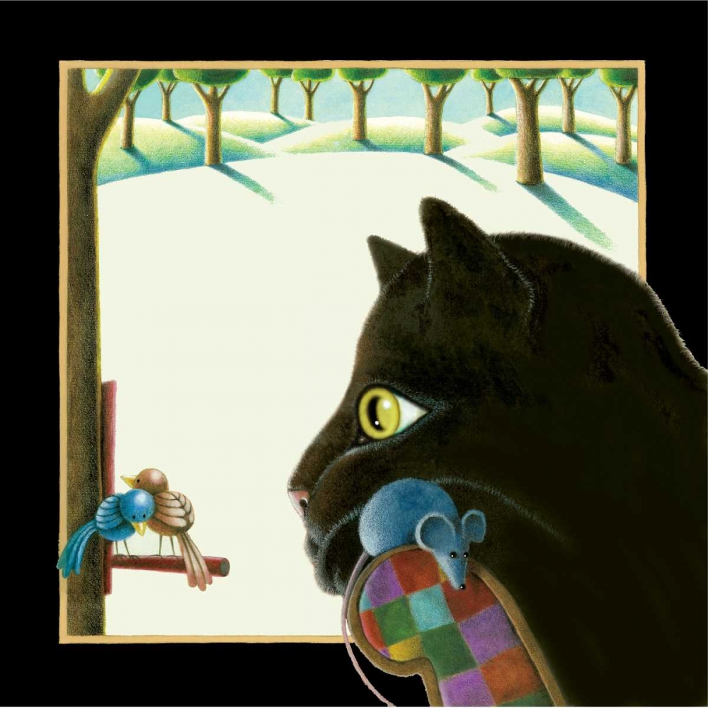 Best Seat in the House (Black art print by Laura Seeley for $57.95 CAD
