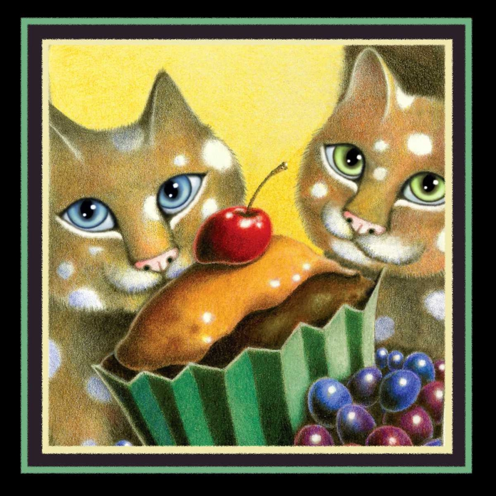 Chocolate marshmallow (Black) art print by Laura Seeley for $57.95 CAD