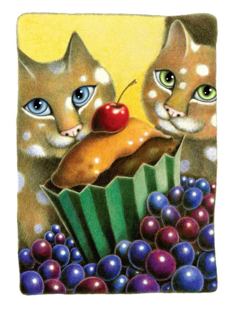 Chocolate marshmallow art print by Laura Seeley for $57.95 CAD