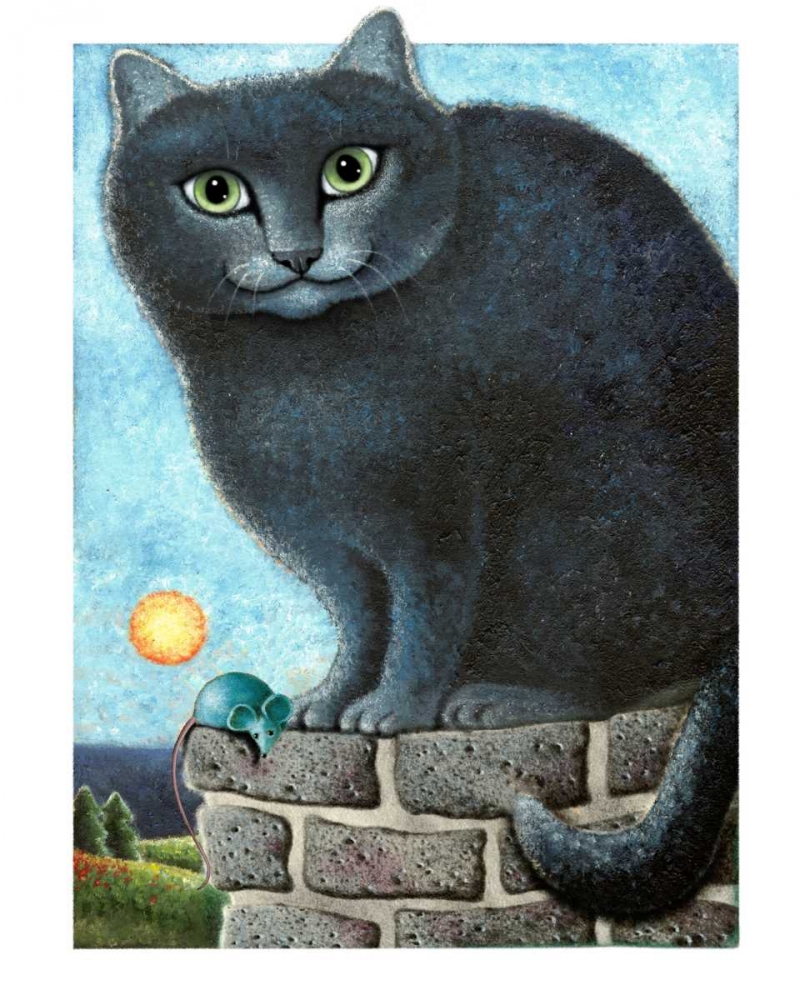 Ebonys Peak (with Mouse) art print by Laura Seeley for $57.95 CAD