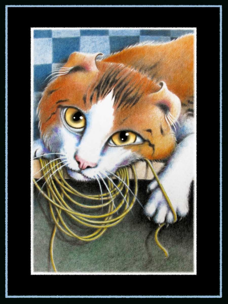 Haning on Your Every Word (Cur art print by Laura Seeley for $57.95 CAD