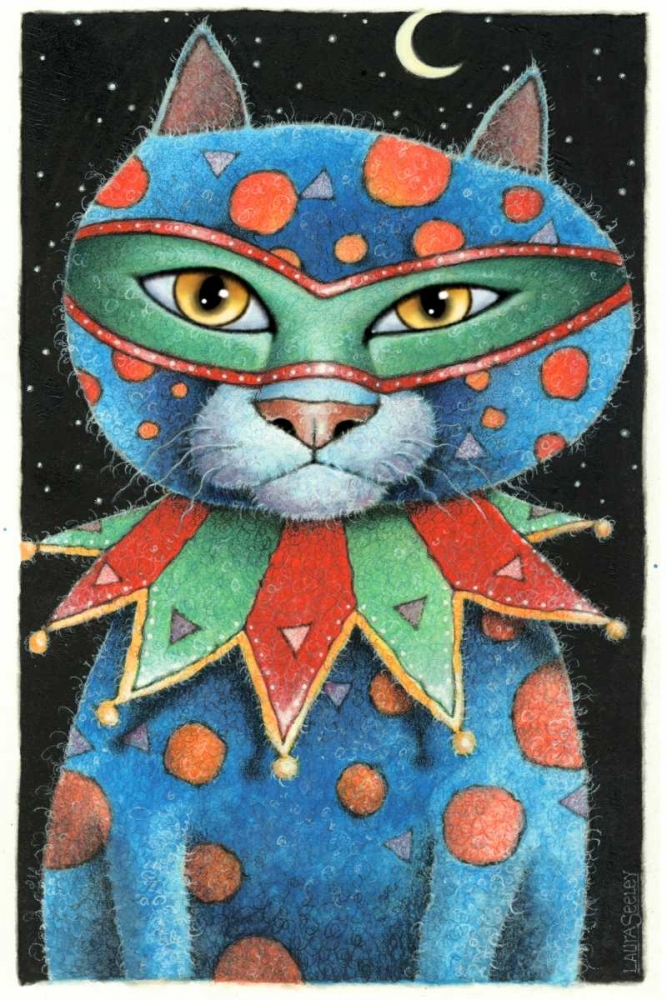 Mardi Gras art print by Laura Seeley for $57.95 CAD