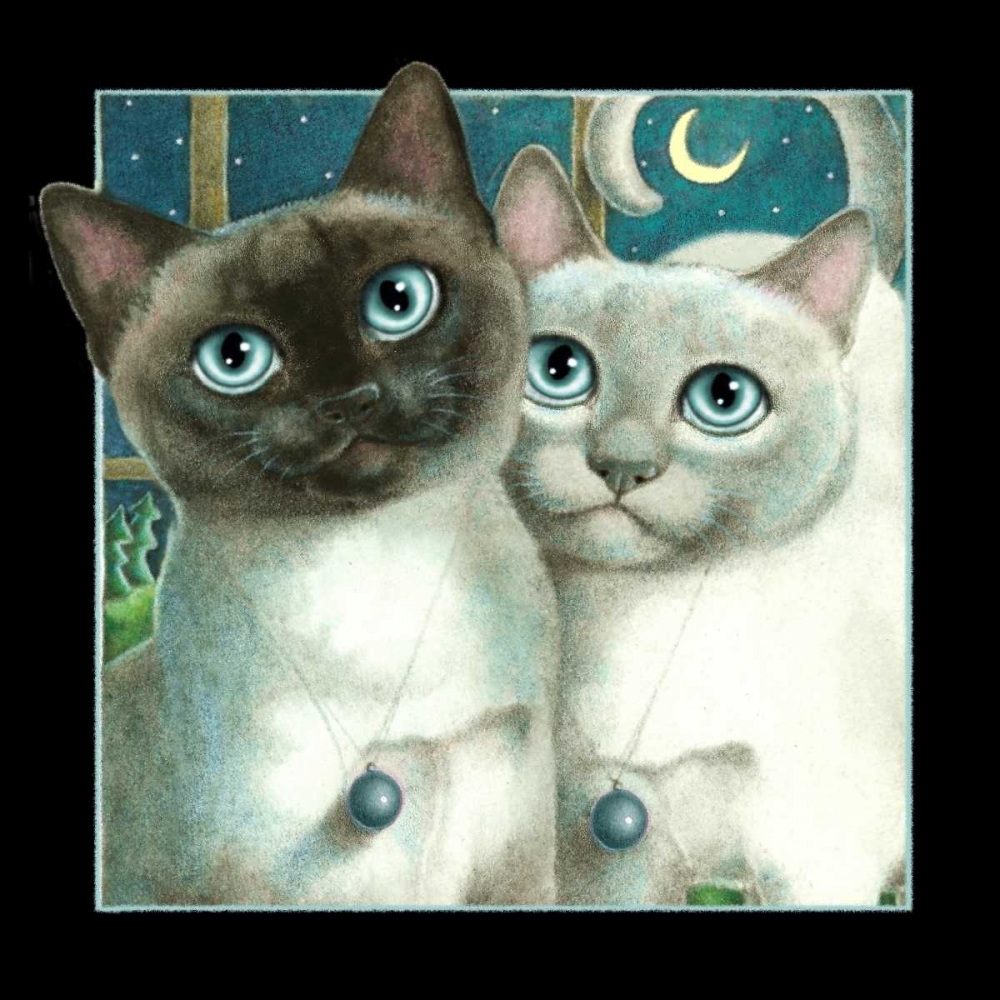 Nights in White Satin (Black) art print by Laura Seeley for $57.95 CAD