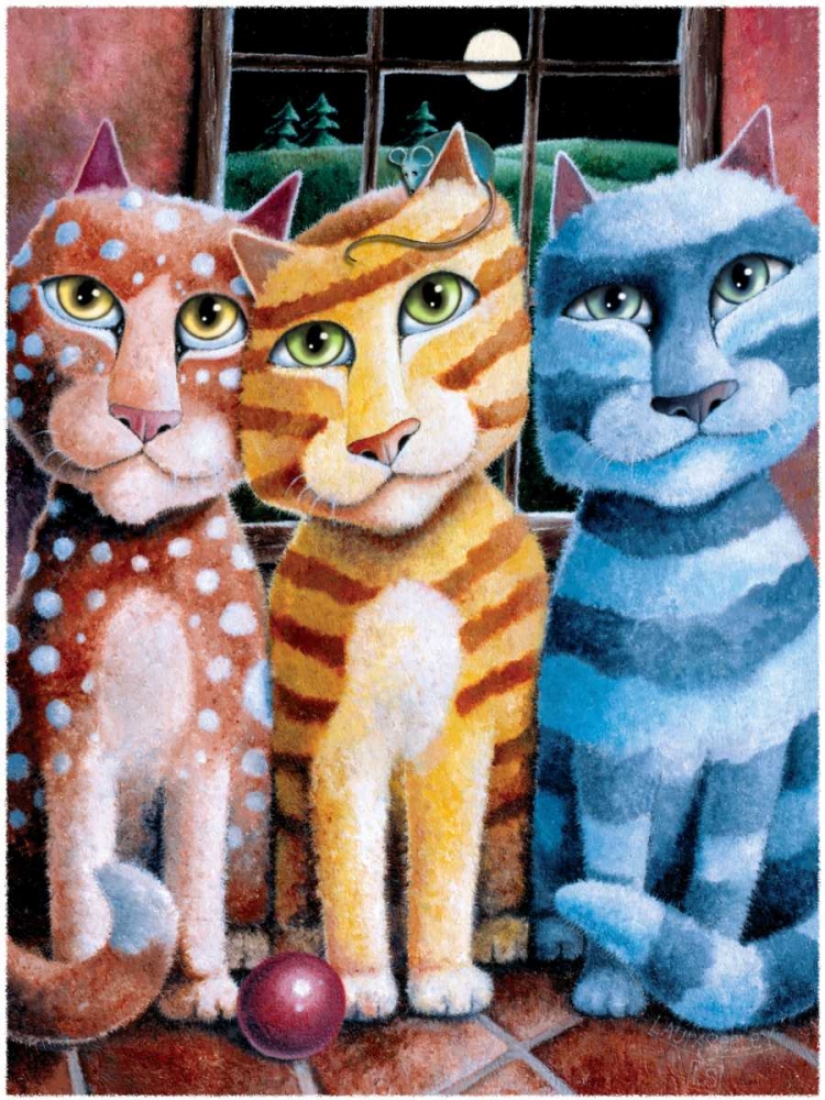 Party Night (with Mouse) art print by Laura Seeley for $57.95 CAD