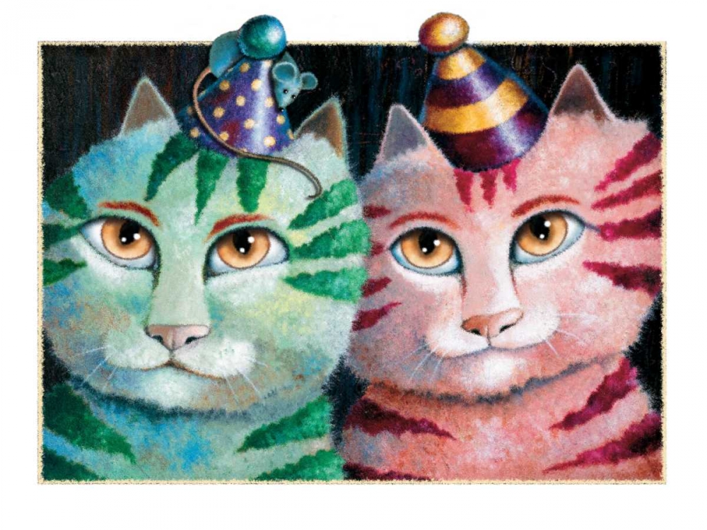 Party Time (with Mouse) art print by Laura Seeley for $57.95 CAD