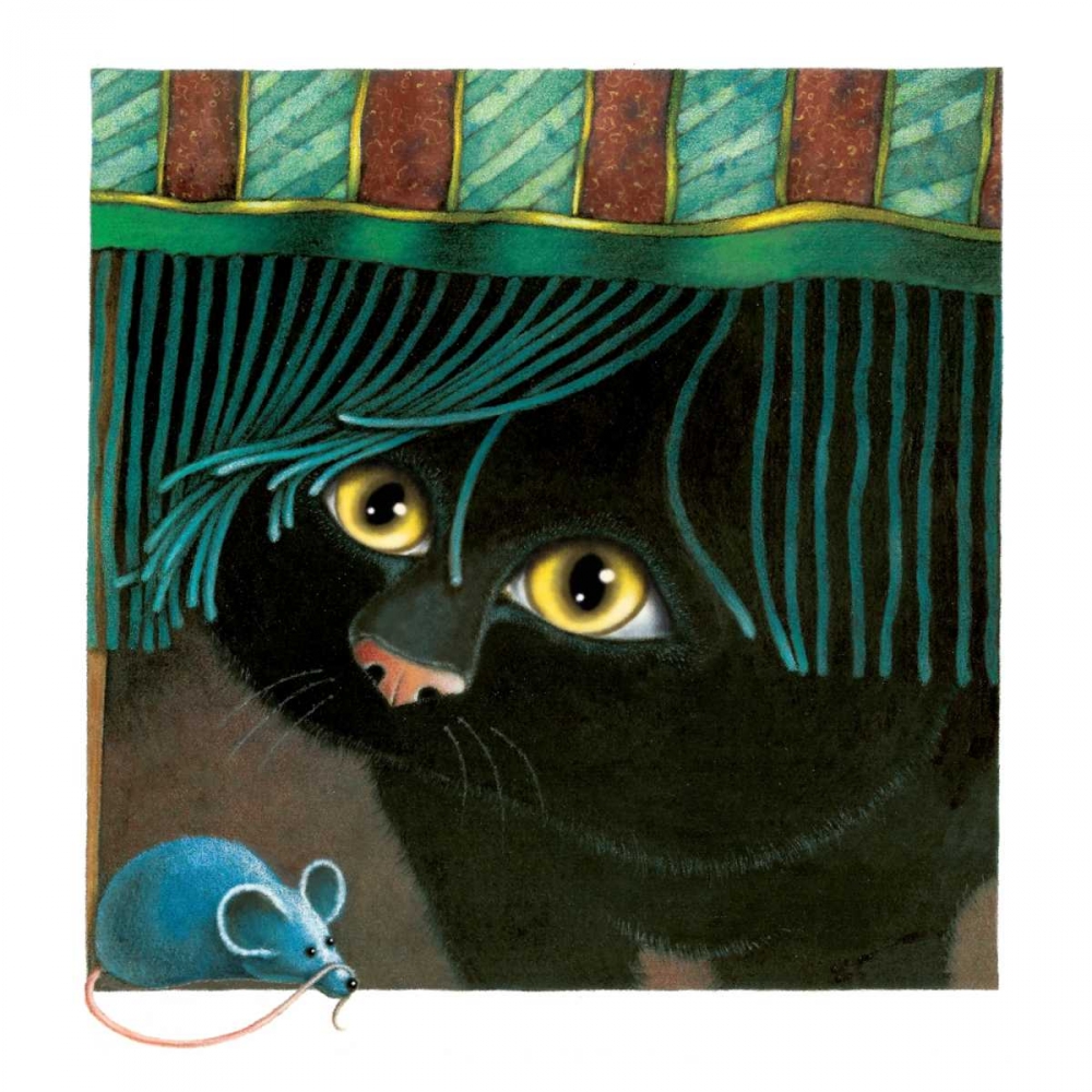 Peek-A-Boo (Yellow) art print by Laura Seeley for $57.95 CAD