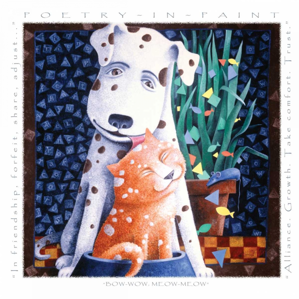 In Friendship-Poetry in Paint art print by Laura Seeley for $57.95 CAD