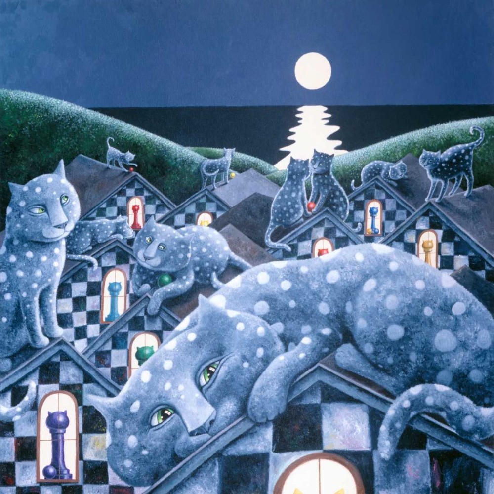 Peaks and Peeks art print by Laura Seeley for $57.95 CAD