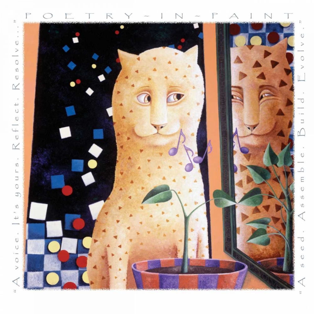 Reflect-Poetry in Paint art print by Laura Seeley for $57.95 CAD