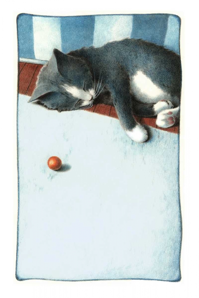 Power Nap (with Mouse) art print by Laura Seeley for $57.95 CAD