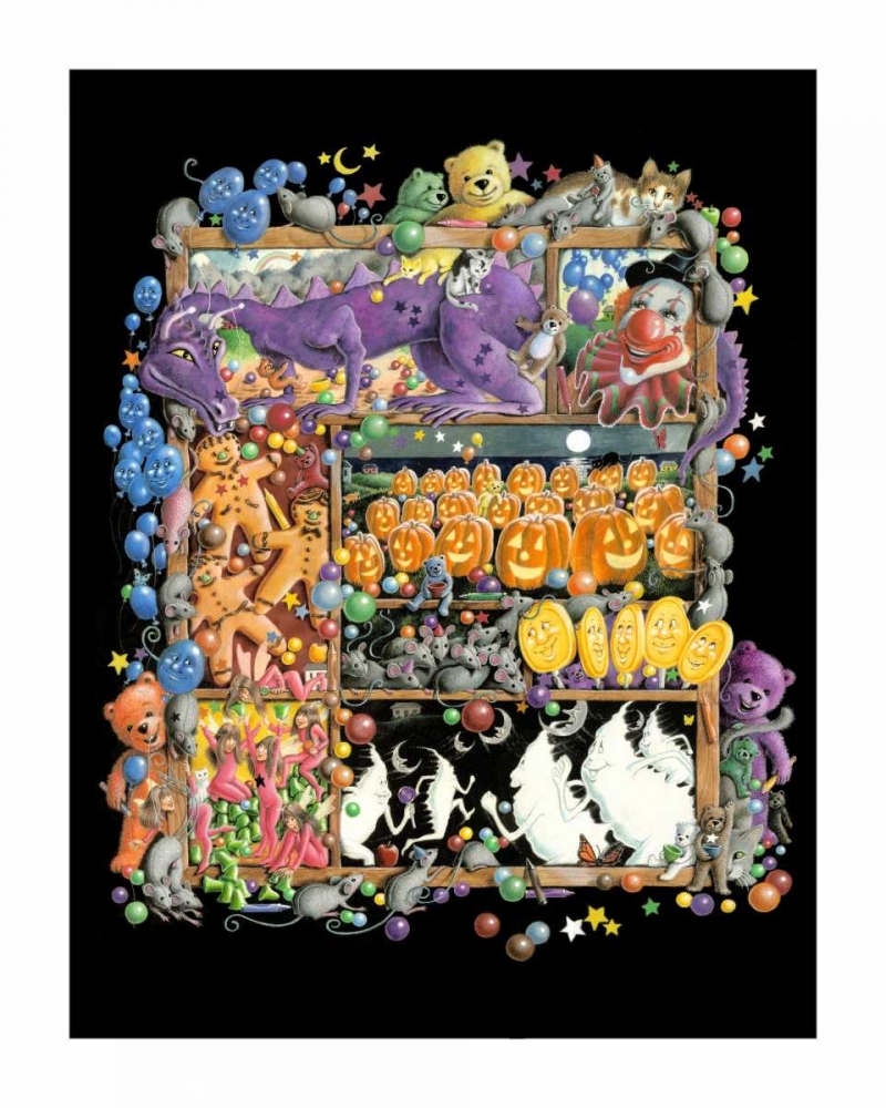 Shadowbox Hunt -Color My World art print by Laura Seeley for $57.95 CAD