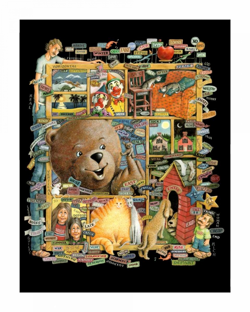 Shadowbox Hunt -Opposites Attr art print by Laura Seeley for $57.95 CAD