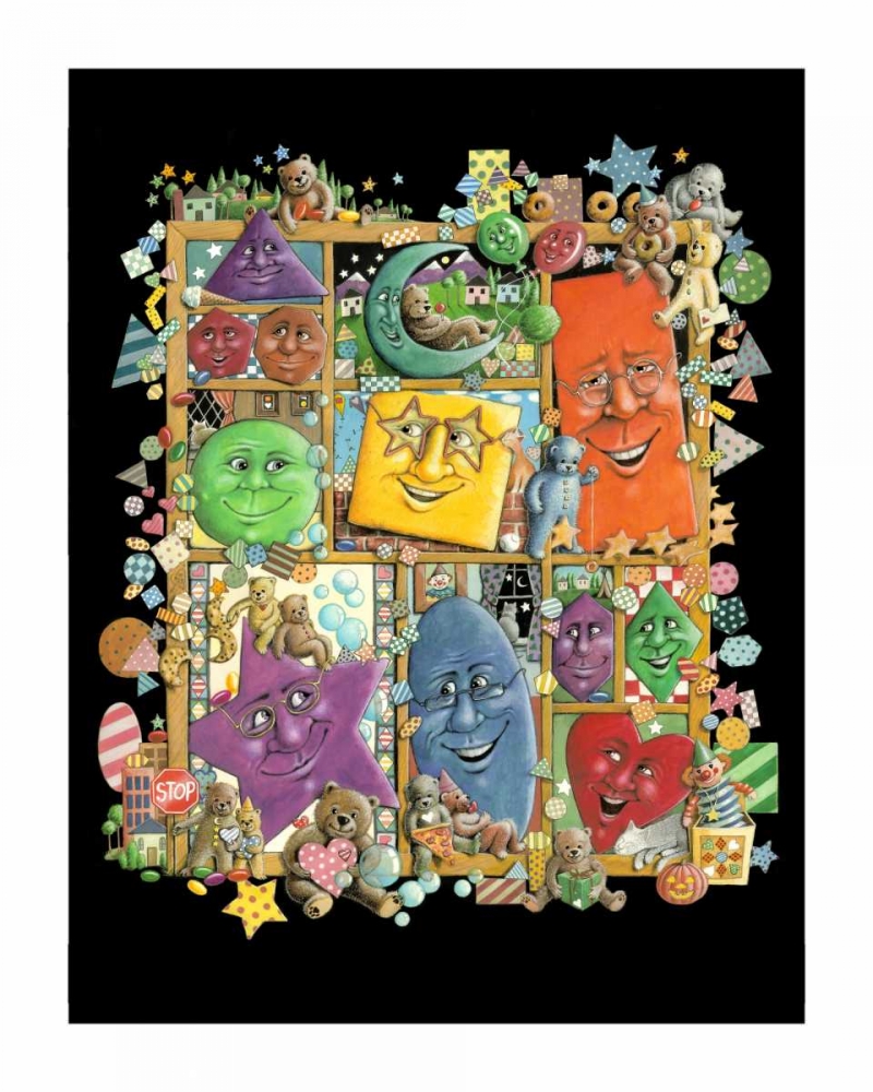 Shadowbox Hunt -Shape It art print by Laura Seeley for $57.95 CAD