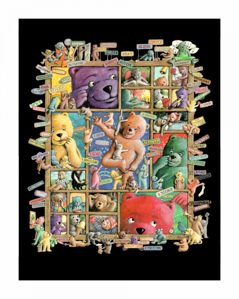 Shadowbox Hunt -Your Five Sens art print by Laura Seeley for $57.95 CAD