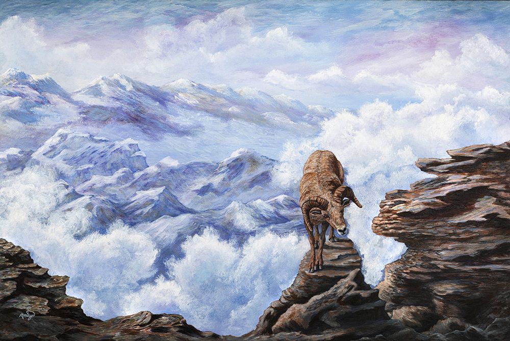 On The Edge art print by Linda Sullivan Mataya for $57.95 CAD