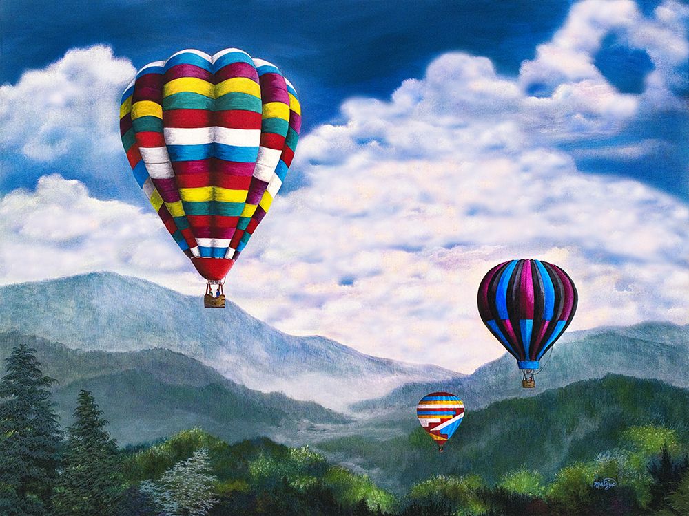 Birds Eye View art print by Linda Sullivan Mataya for $57.95 CAD