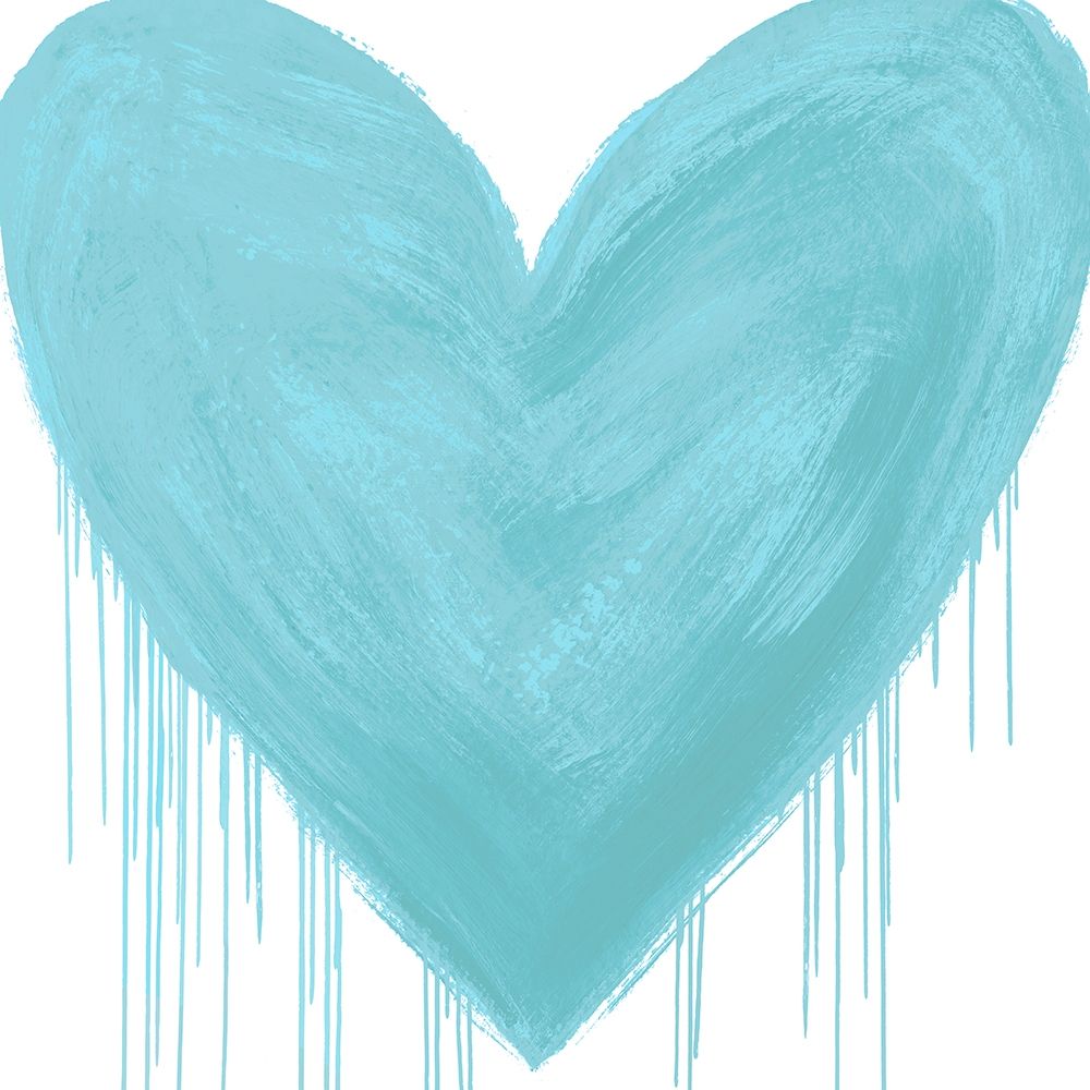Big Hearted Aqua art print by Lindsay Rodgers for $57.95 CAD