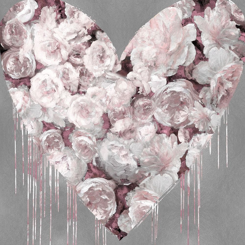 Big Hearted Flowers II art print by Lindsay Rodgers for $57.95 CAD