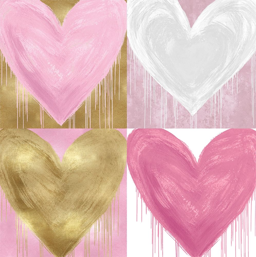 Big Hearted Quartet II art print by Lindsay Rodgers for $57.95 CAD