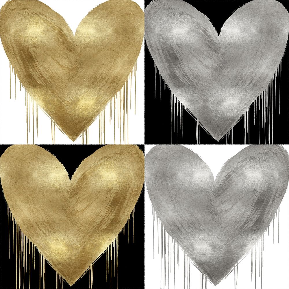 Big Hearted Quartet III art print by Lindsay Rodgers for $57.95 CAD