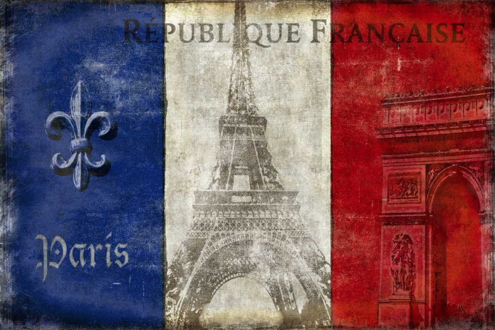 Republique Francaise art print by Luke Wilson for $57.95 CAD