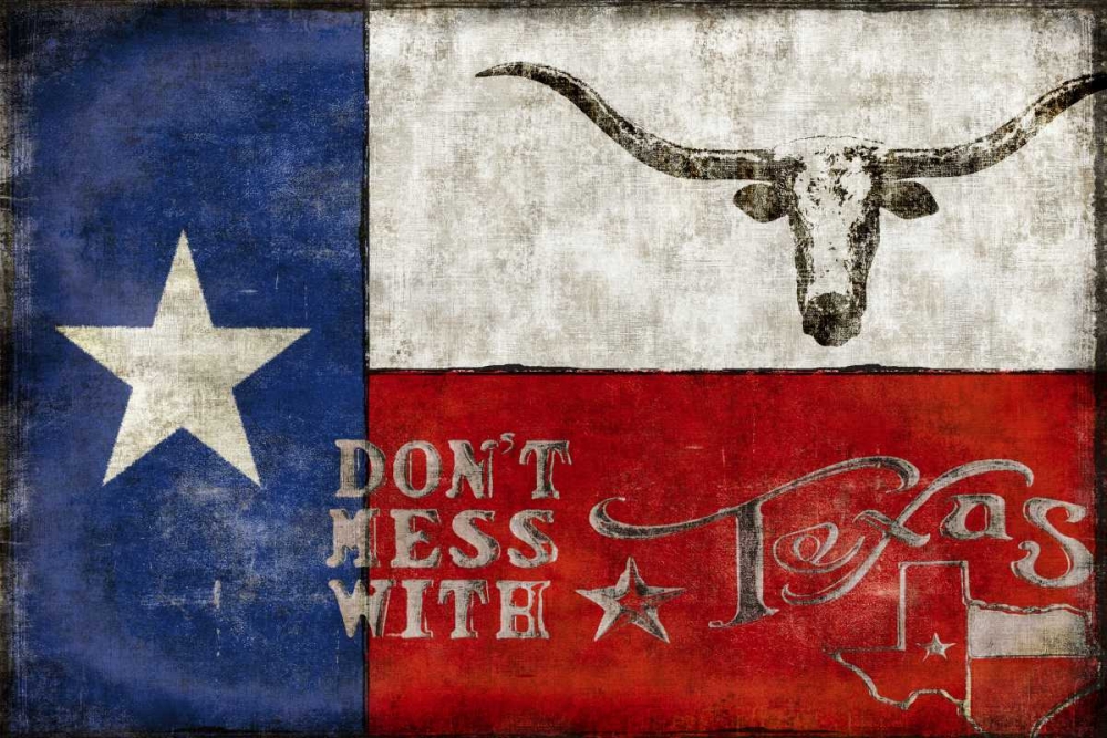 Texas Proud art print by Luke Wilson for $57.95 CAD