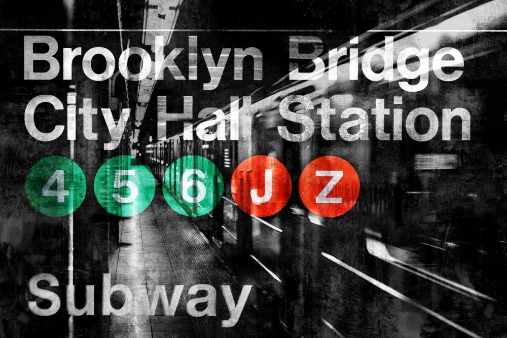 NYC Subway Station I art print by Luke Wilson for $57.95 CAD