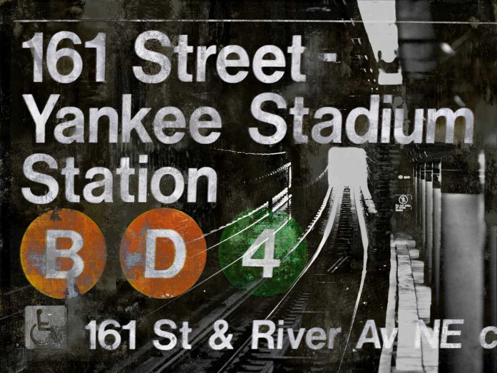 NYC Subway Station II art print by Luke Wilson for $57.95 CAD