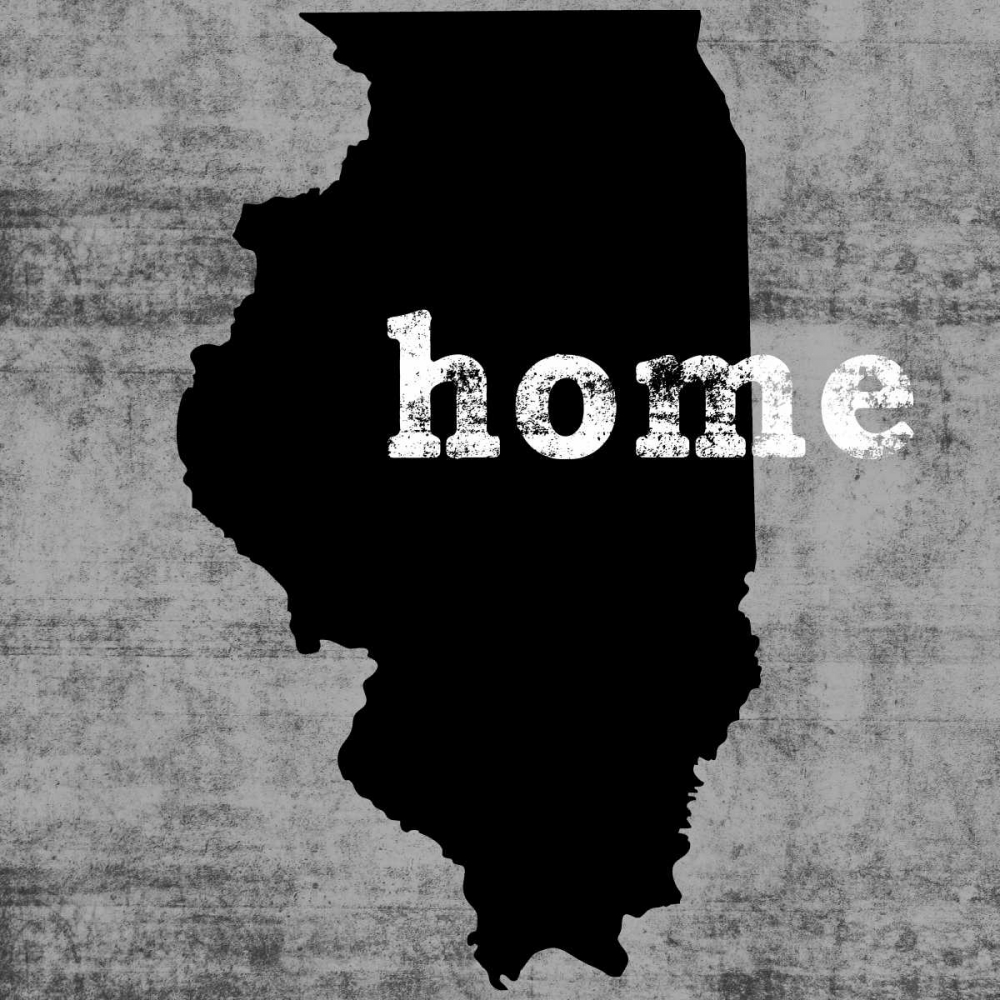 Illinois art print by Luke Wilson for $57.95 CAD