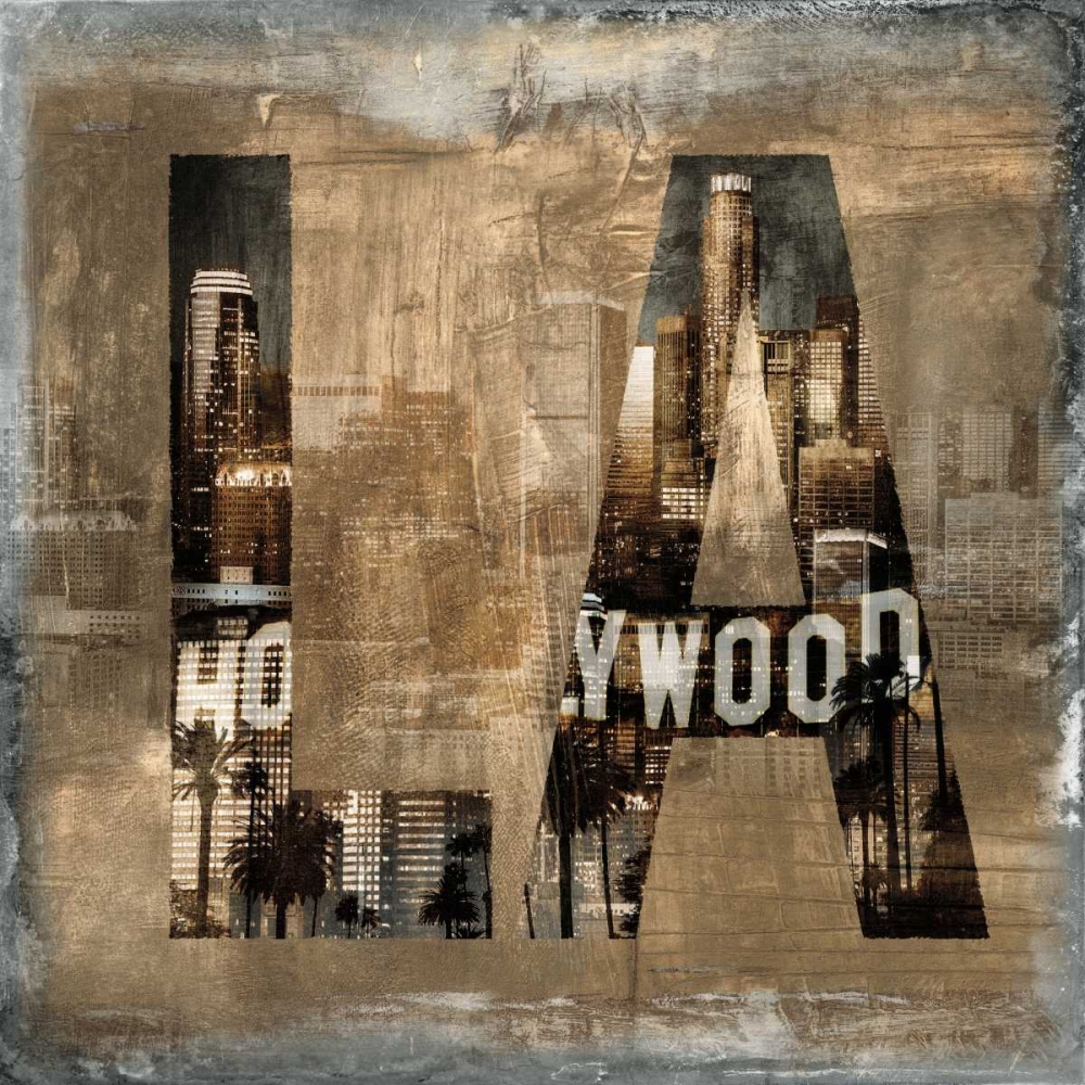 LA Revealed art print by Luke Wilson for $57.95 CAD