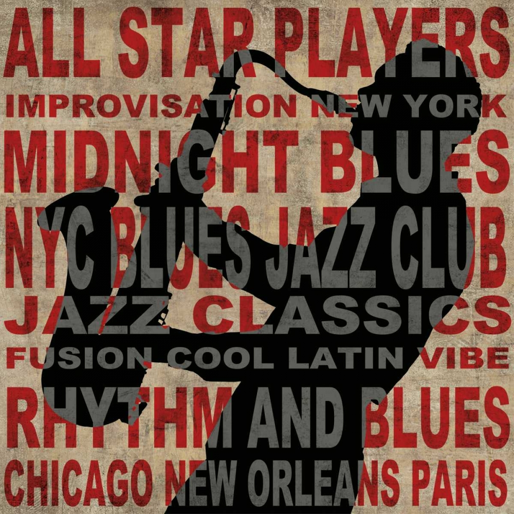Jazz II art print by Luke Wilson for $57.95 CAD