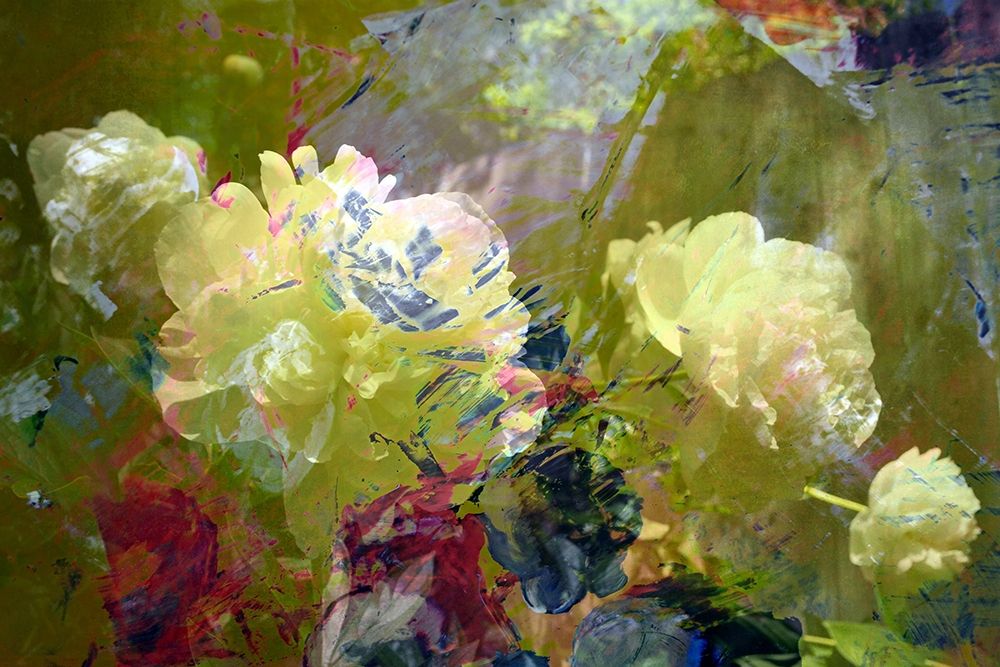 Garden Abstract art print by Michelle Calkins for $57.95 CAD