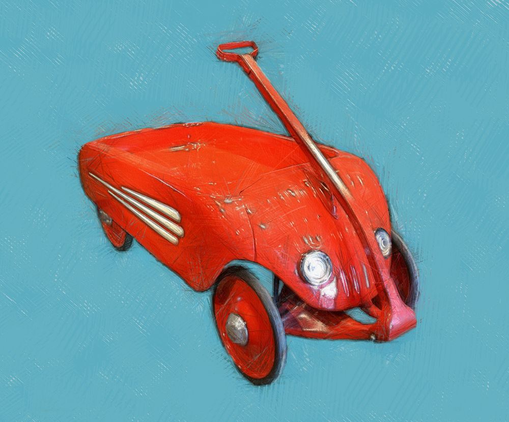 Old Wagon art print by Michelle Calkins for $57.95 CAD