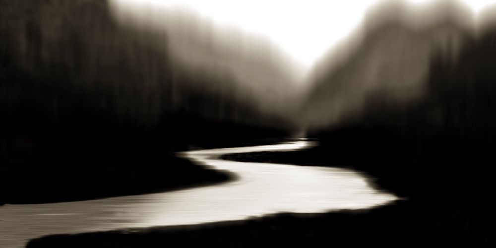 River at Day Break I art print by Madeline Clark for $57.95 CAD