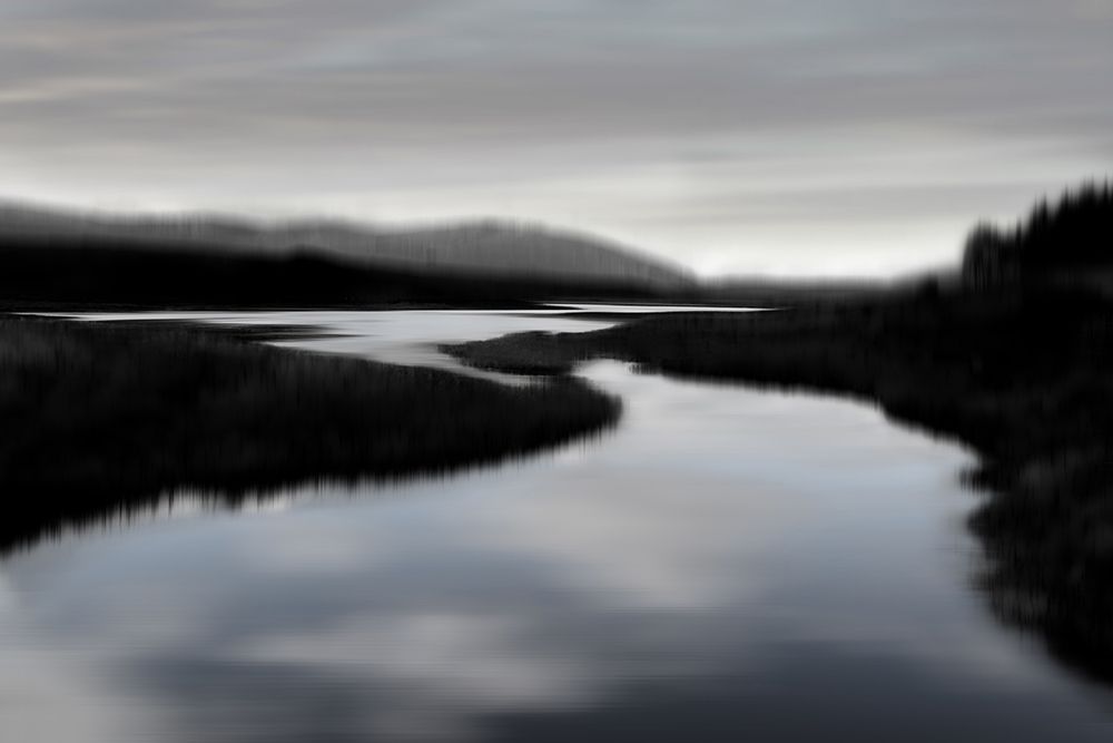 Calm River II art print by Madeline Clark for $57.95 CAD